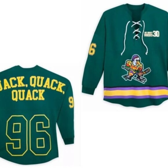The Mighty Ducks 30th Anniversary Spirit Jersey - Men's Size S - Ice Hockey -GUC - Picture 2 of 12